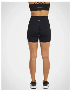 Rockwear Scrunch Bum Bike Shorts in Black