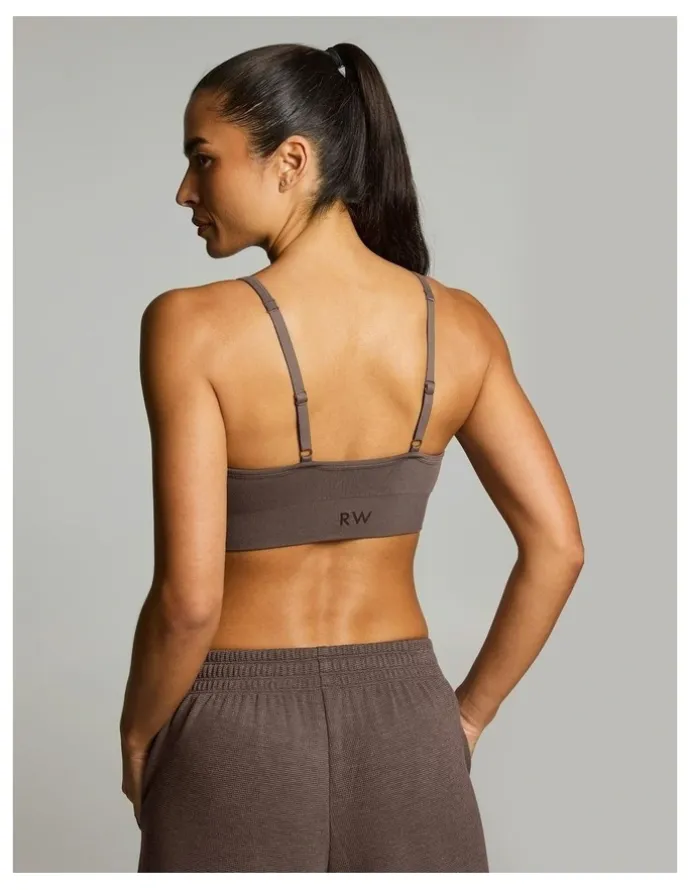 Rockwear Seamless Sports Bra Milk Choc
