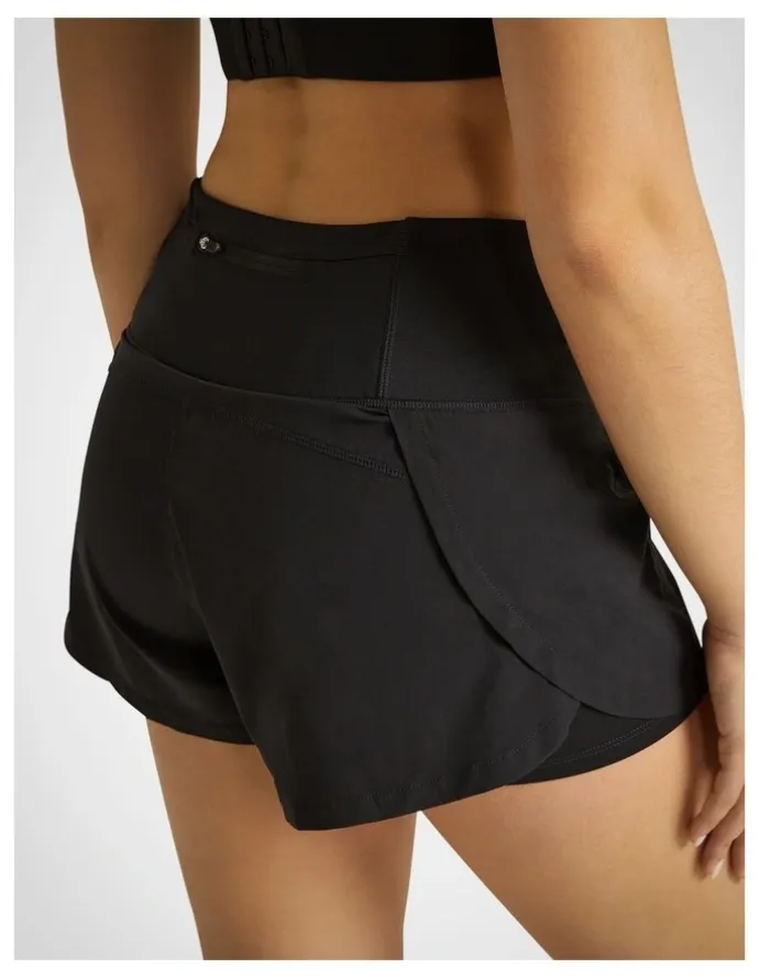 Rockwear Speed Up Run Shorts in Black