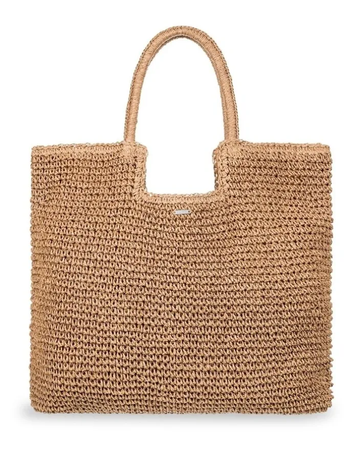 Roxy Coconut Pie Tote Bag in Brown