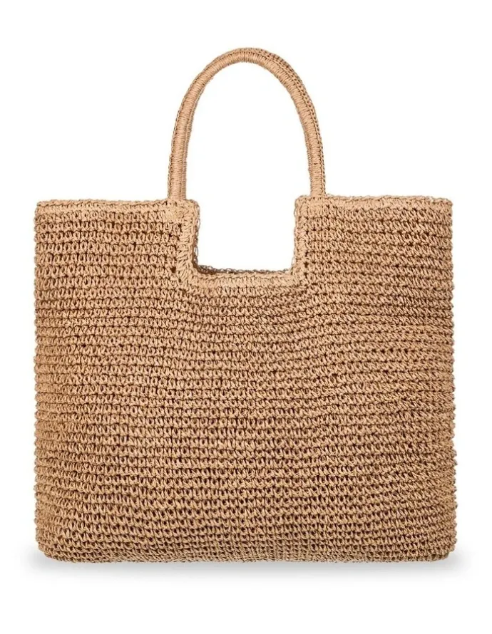 Roxy Coconut Pie Tote Bag in Brown