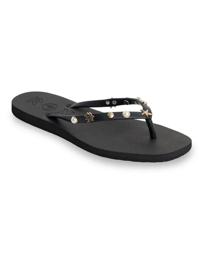 Roxy Hema Thongs in Black