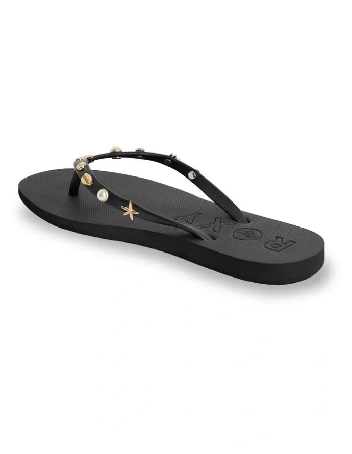 Roxy Hema Thongs in Black