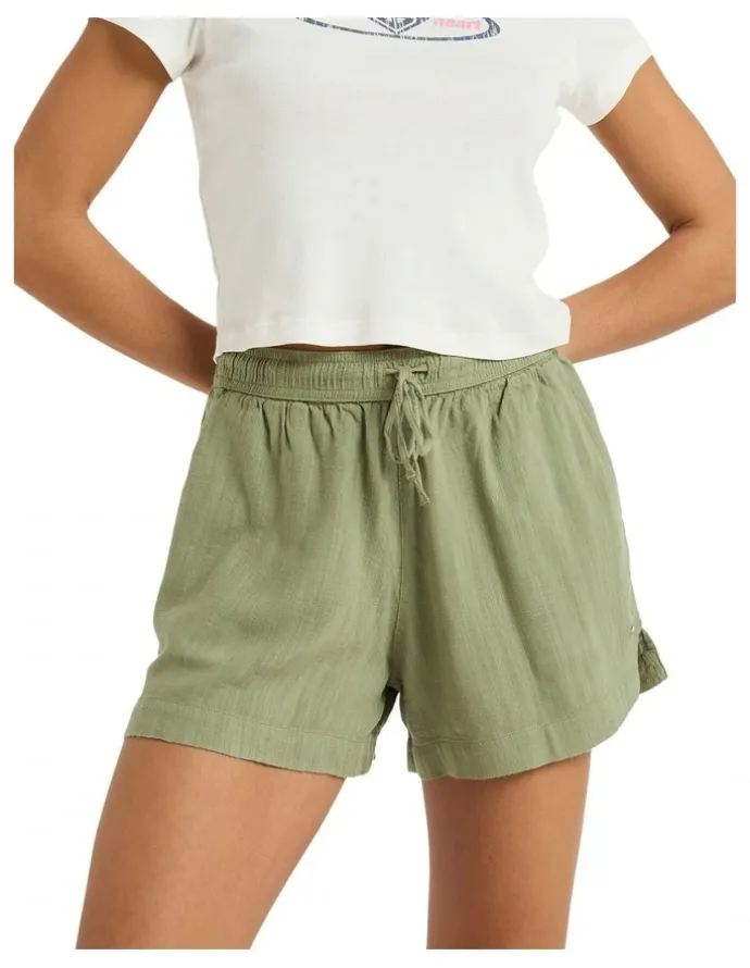 Roxy Lekeitio Break Elastic Waist Shorts