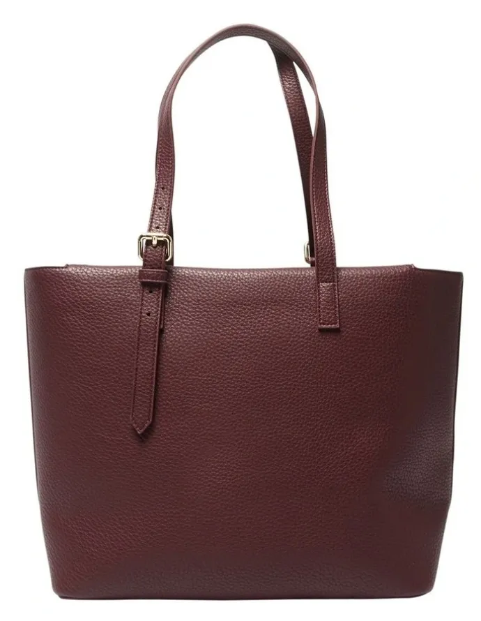 Sandler Aida Bag in Wine Pebble