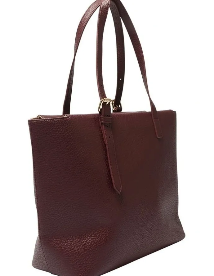 Sandler Aida Bag in Wine Pebble