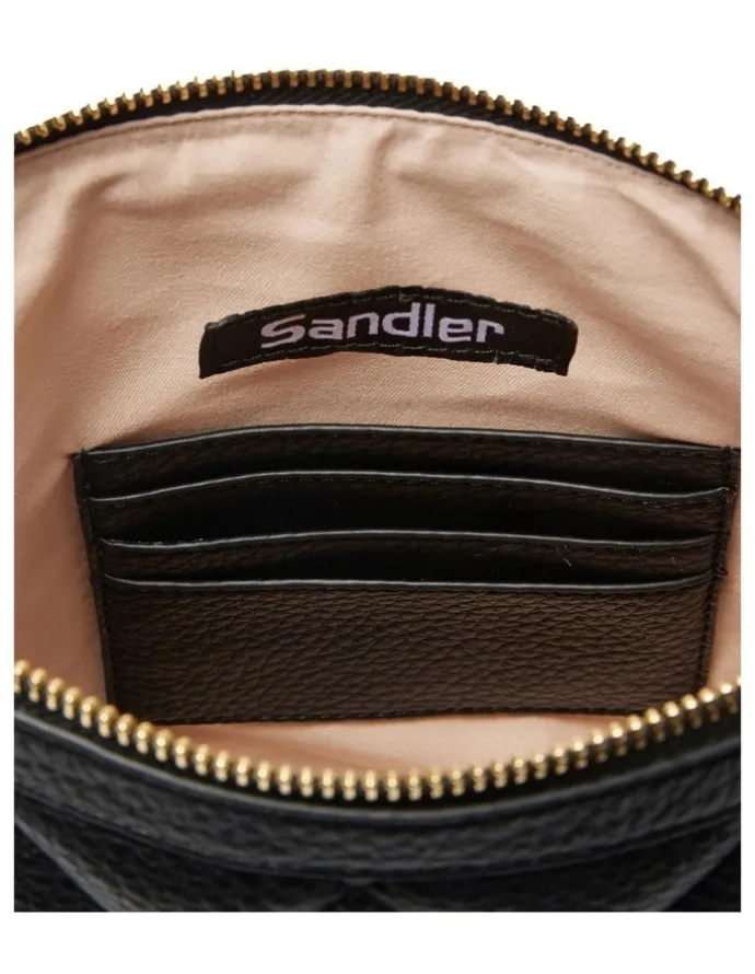 Sandler Azura Bag in Black Pebble