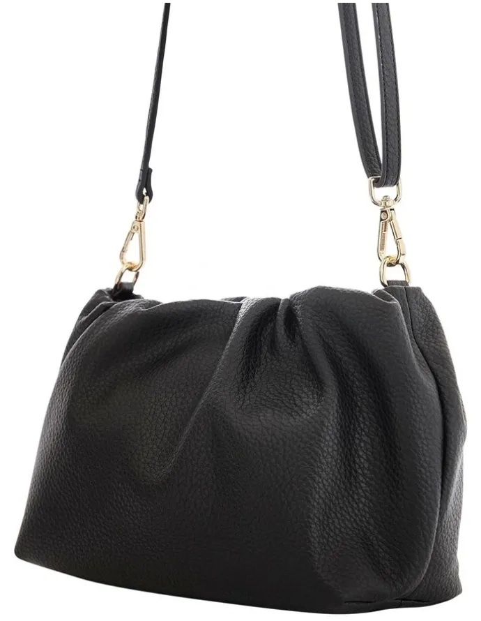 Sandler Clover Bag in Black Pebble