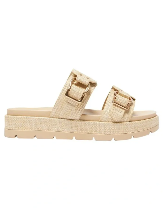 Sandler Fiction Sandals in Natural Raffia