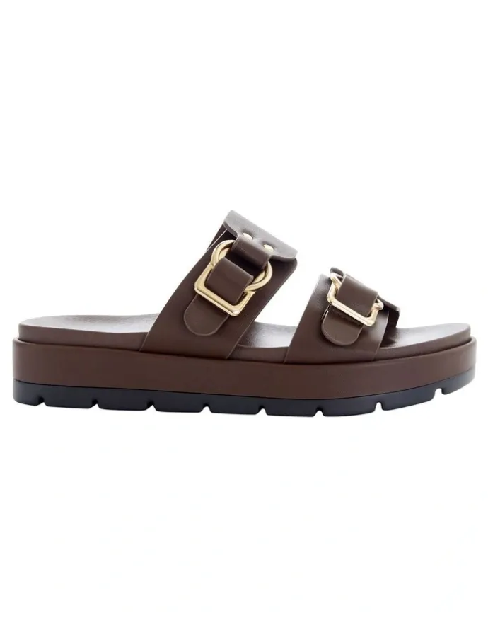 Sandler Fiction Sandals in Chocolate