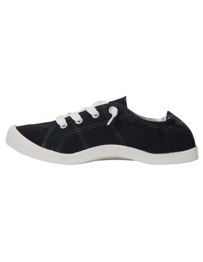 Sandler Link Black Fabric Sneakers