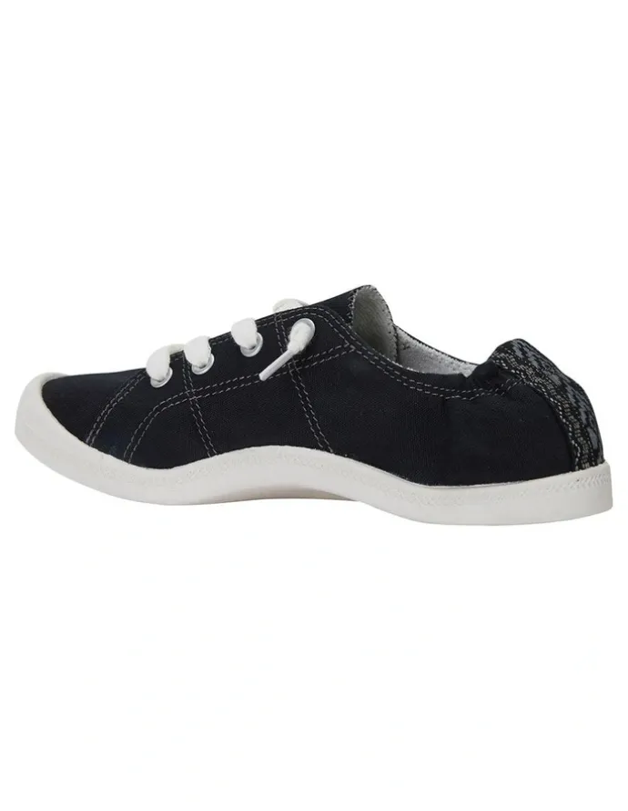 Sandler Link Black Fabric Sneakers