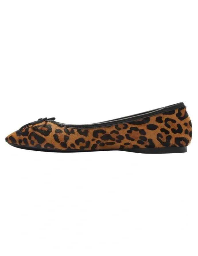 Sandler Maya Ballet Flats in Animal Print