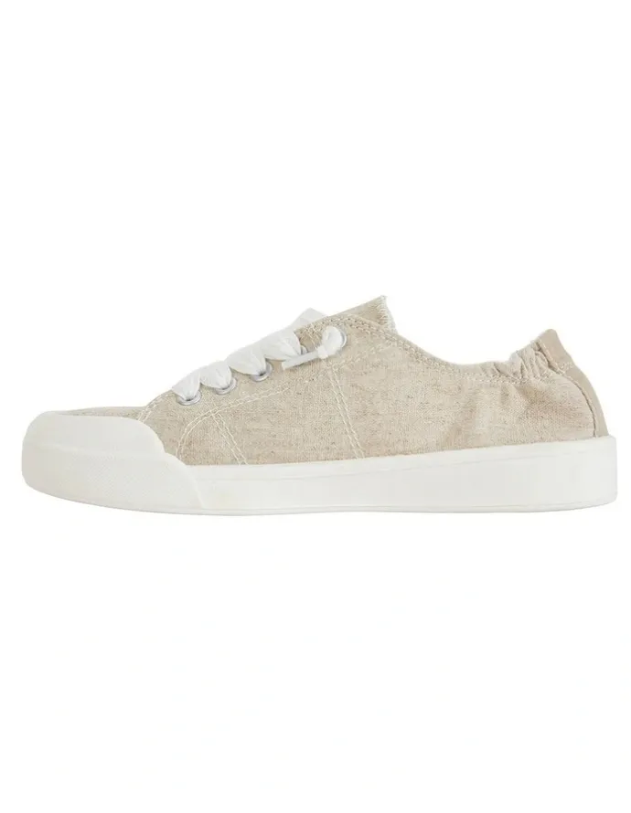 Sandler Switch Natural Canvas Sneakers