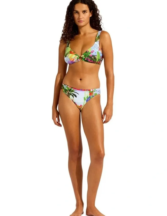 Seafolly La Boca Hipster Pant in Multi