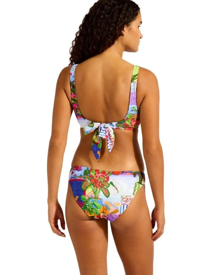 Seafolly La Boca Hipster Pant in Multi