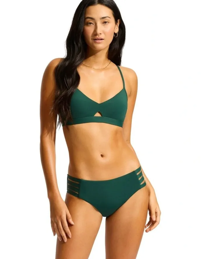 Seafolly S.Collective Hybrid Bralette in Green