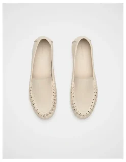 Seed Heritage Albie Whipstitch Loafer in Stone