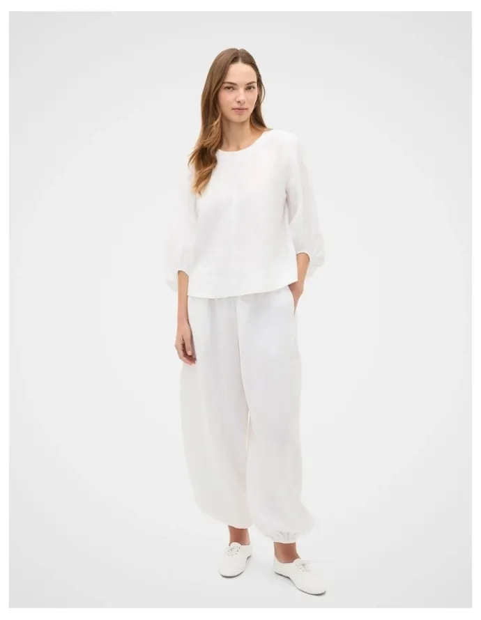 Seed Heritage Linen Balloon Tie Pant
