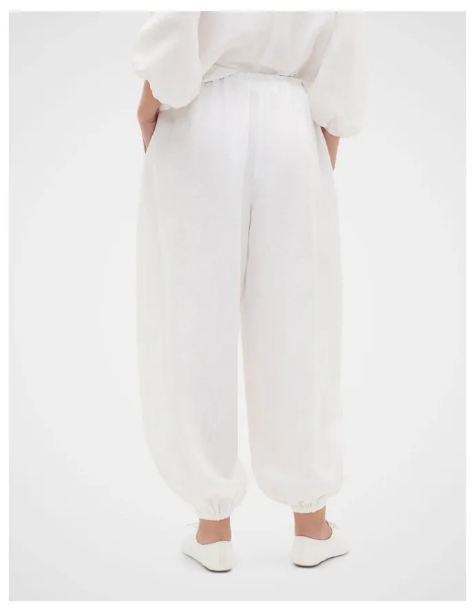 Seed Heritage Linen Balloon Tie Pant