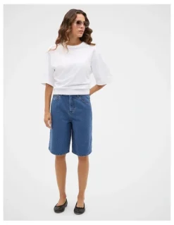 Seed Heritage Longline Jean Short