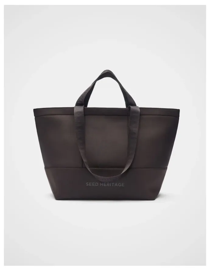 Seed Heritage Seed Overnight Tech Tote in Coffee Bean