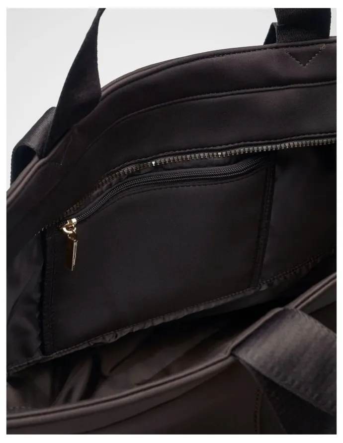 Seed Heritage Seed Overnight Tech Tote in Coffee Bean