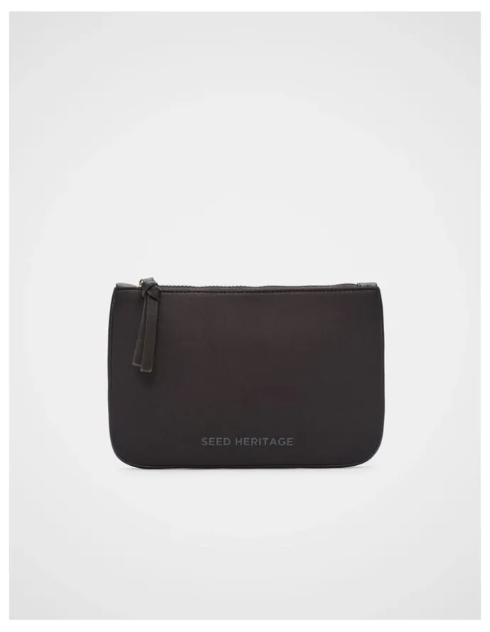 Seed Heritage Seed Tech Pouch in Coffee Bean