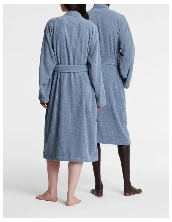 Sheridan Living Textures Robe in Orient Blue
