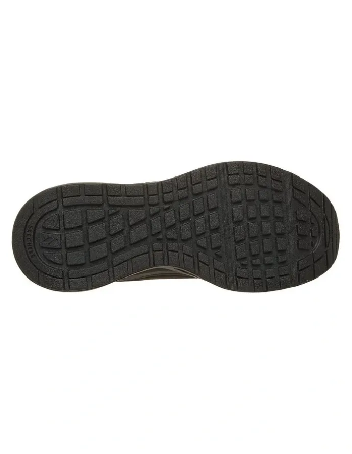 Skechers Slip-Ins Uno Glide-Step Glide On Air Shoes in Black