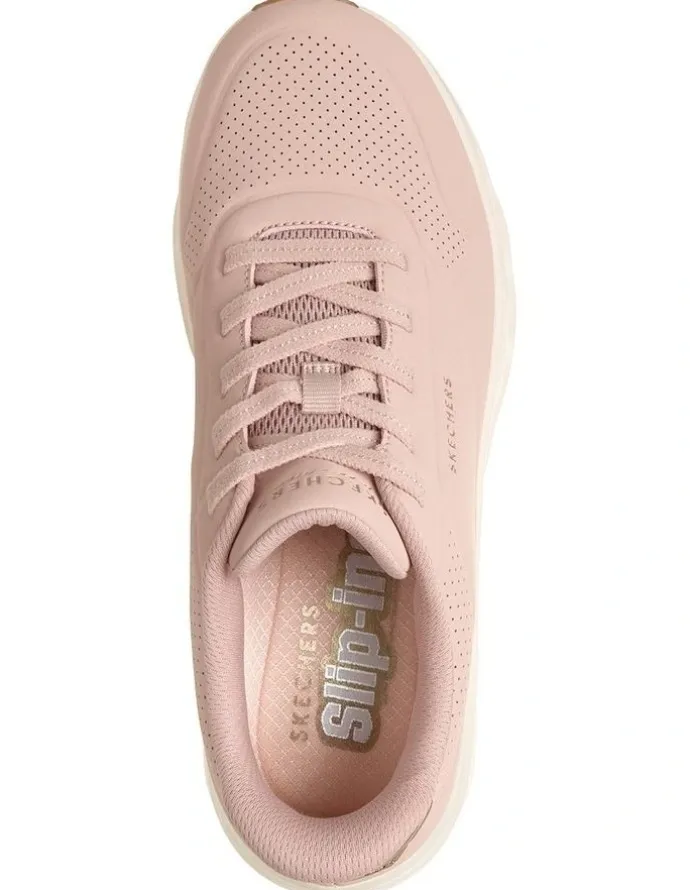 Skechers Slip-Ins Uno Glide-Step Glide On Air Shoes in Pink