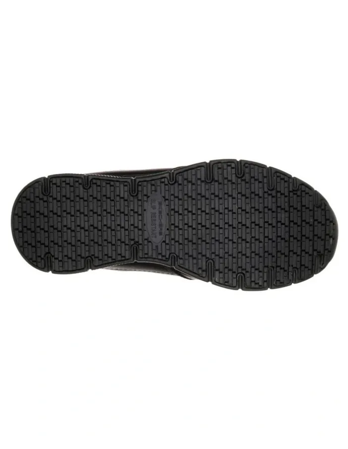 Skechers Work Relaxed Fit Nampa Annod SR Sneakers in Black