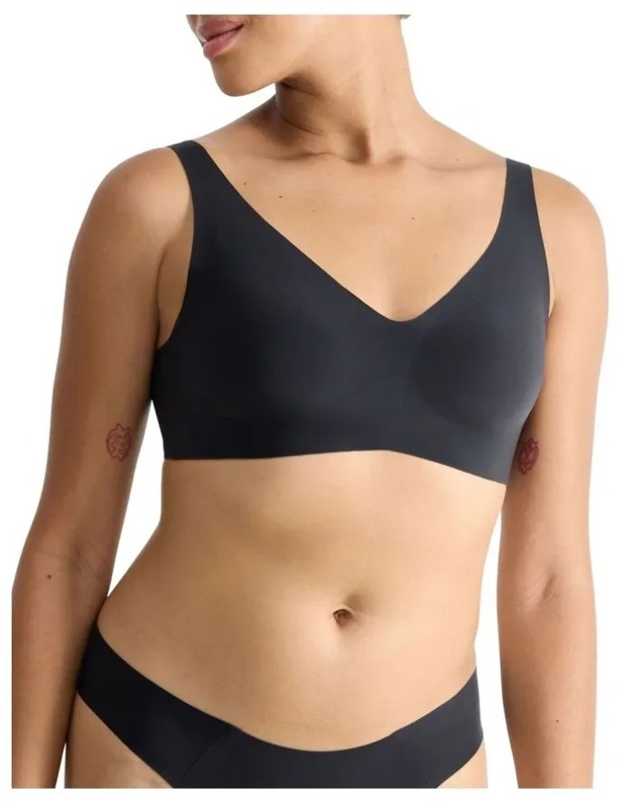 Sloggi Zero Feel 2.0 Soft Bra in Black