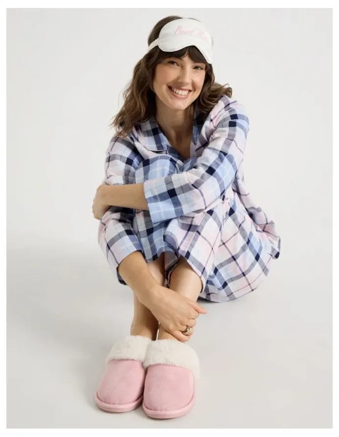 Soho Best Mum Gift Box with Slipper & Eye Mask in Pink