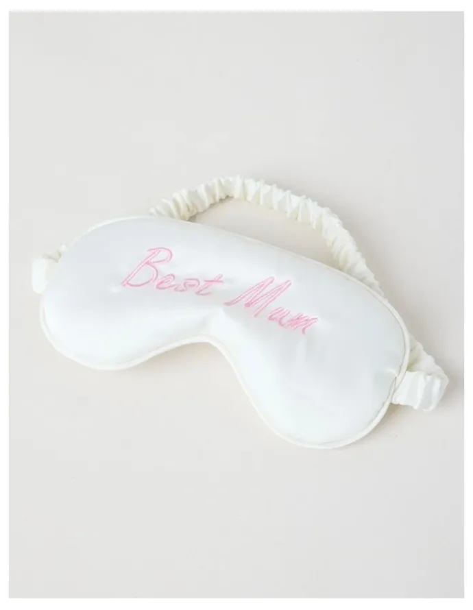 Soho Best Mum Gift Box with Slipper & Eye Mask in Beige