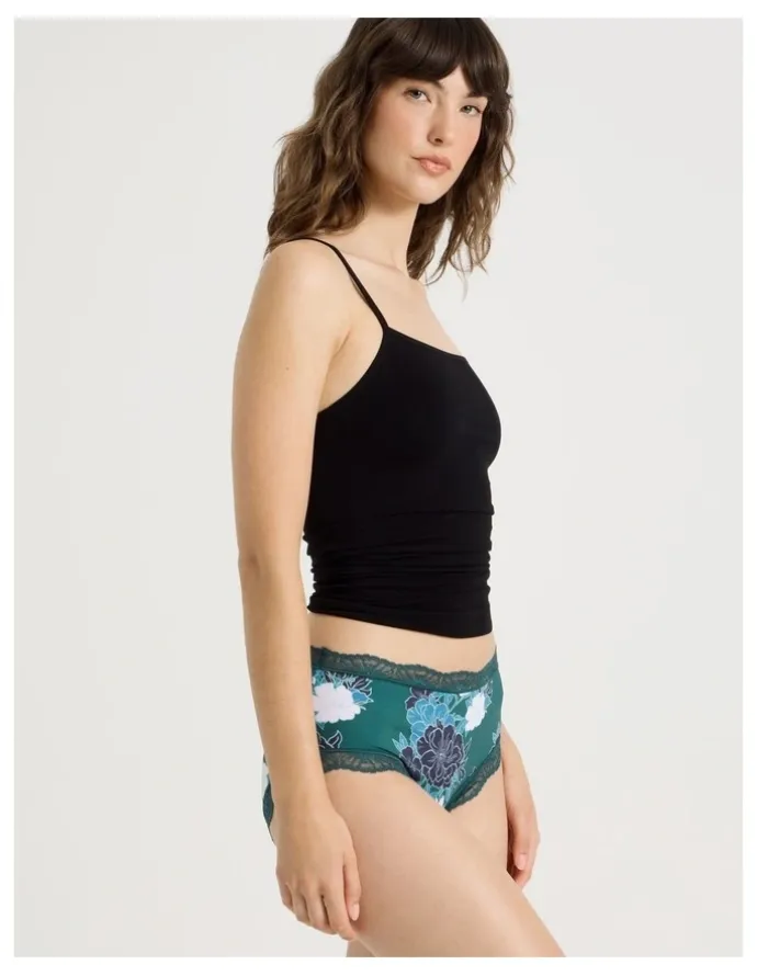 Soho Everyday Lace Full Brief in Teal