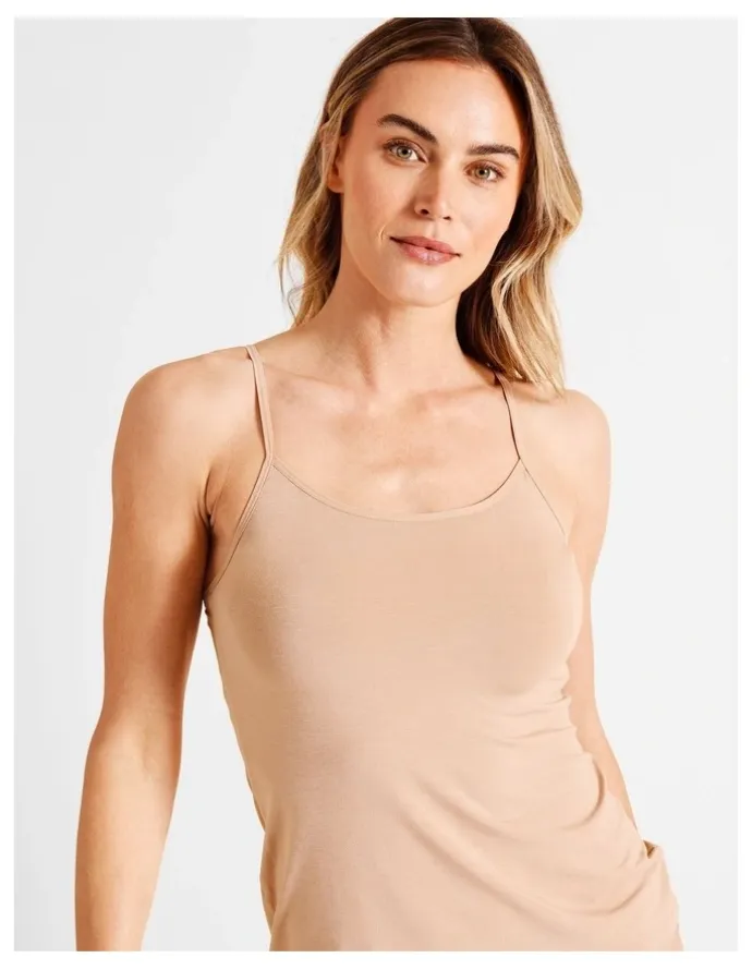 Soho Modal Camisole in Beige