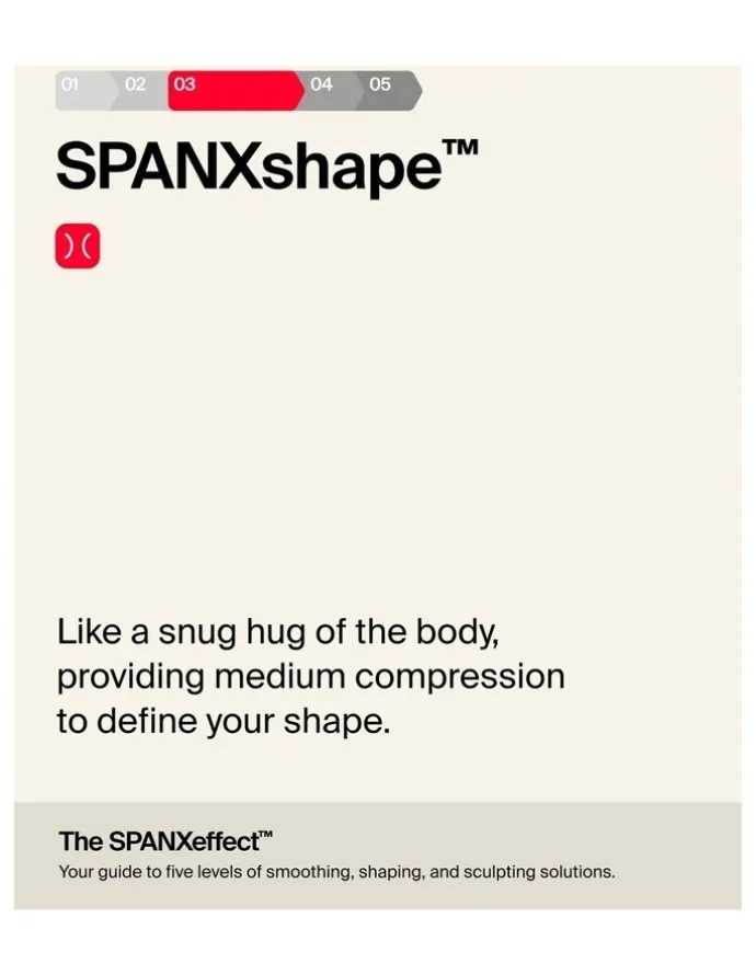 Spanx Shape™ Invisible High-waisted Mid-thigh Short in Beige