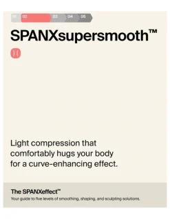 Spanx Super Smooth Undie-tectable Lace Hi-Hipster in Beige