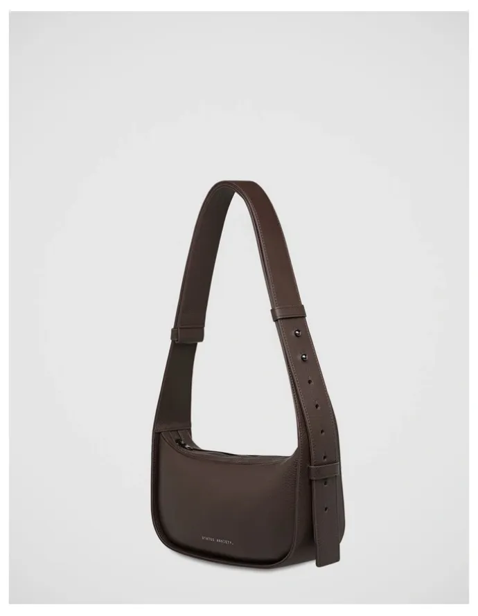 Status Anxiety Haven Shoulder Bag in Cocoa