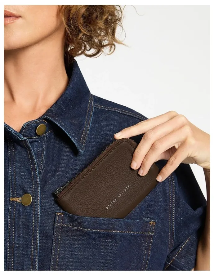 Status Anxiety Left Behind Wallet in Brown
