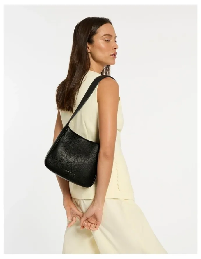 Status Anxiety Slipping Away Shoulder Bag in Black