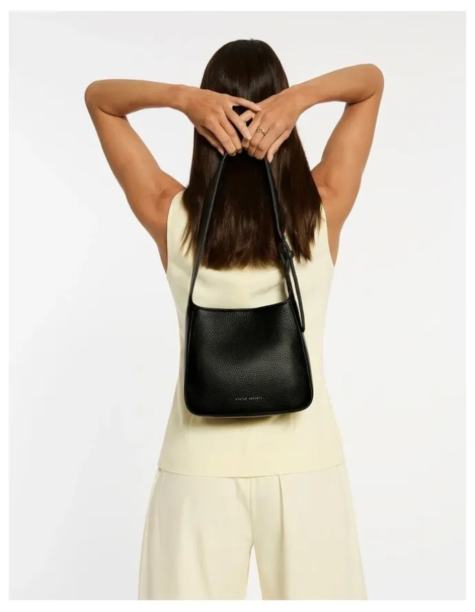 Status Anxiety Slipping Away Shoulder Bag in Black