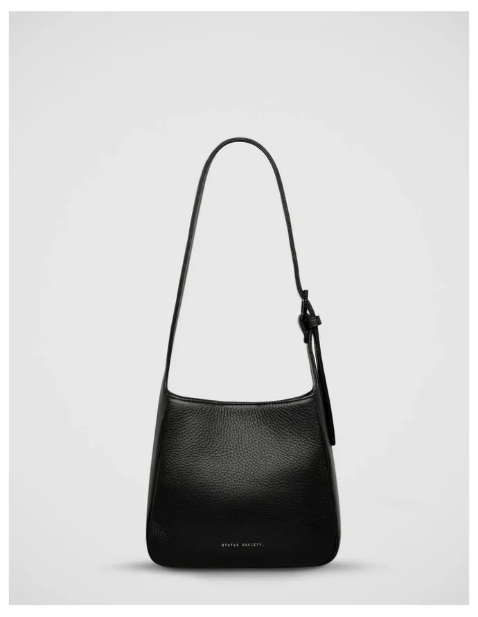 Status Anxiety Slipping Away Shoulder Bag in Black