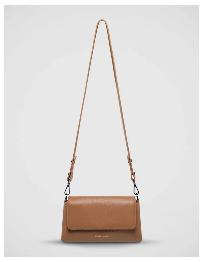 Status Anxiety Zenith Shoulder Bag in Tan