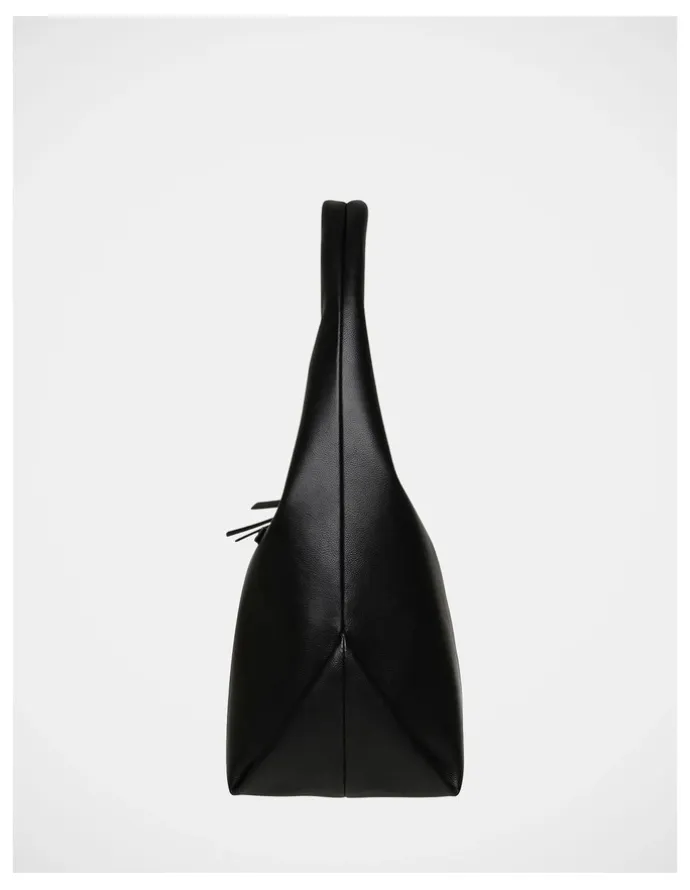 Steve Madden BIva Tote Bag in Black SIlver