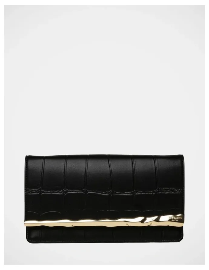 Steve Madden BMal-C Crossbody Bag in Black Gold