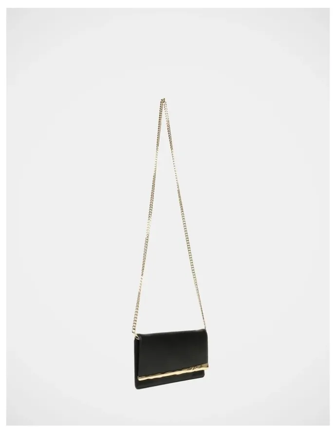 Steve Madden BMal-C Crossbody Bag in Black Gold