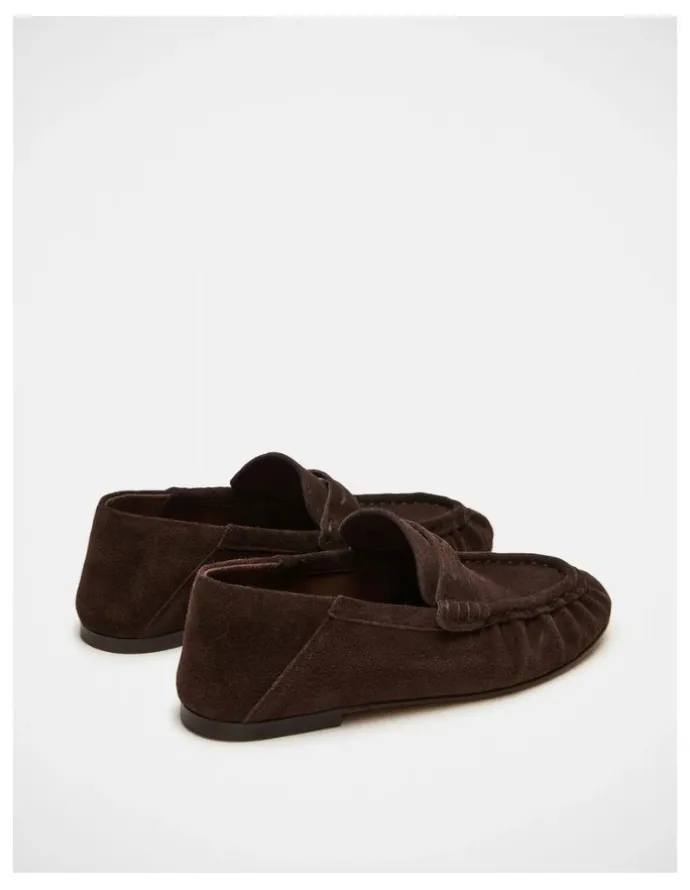 Steve Madden Roger Loafers in Chocolate Brown