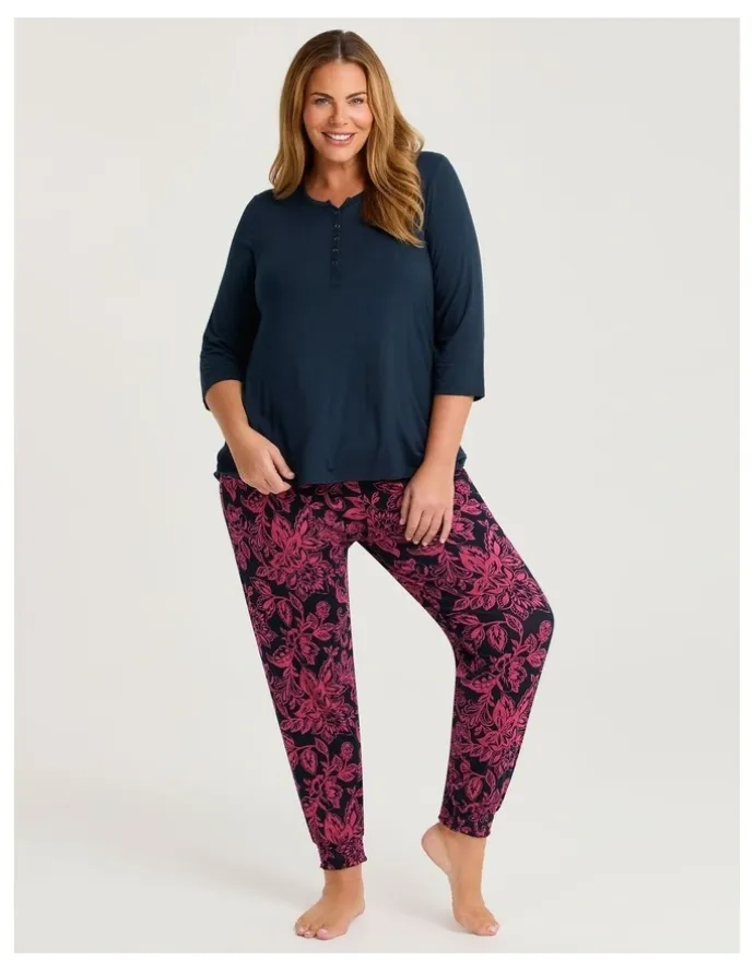 Taking Shape Bamboo Twilight Pyjama Pant Print